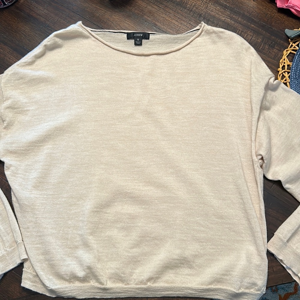 BOGO J. Crew merino wool cropped top sz S
